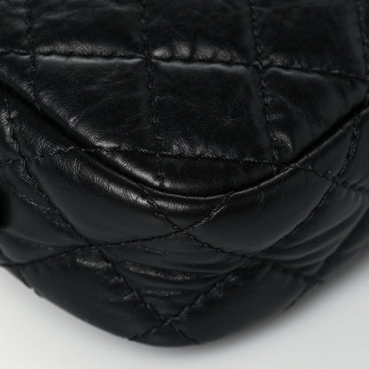 Chanel Aged Calfskin Quilted Mini Reissue Camera Case Black 11 of 12