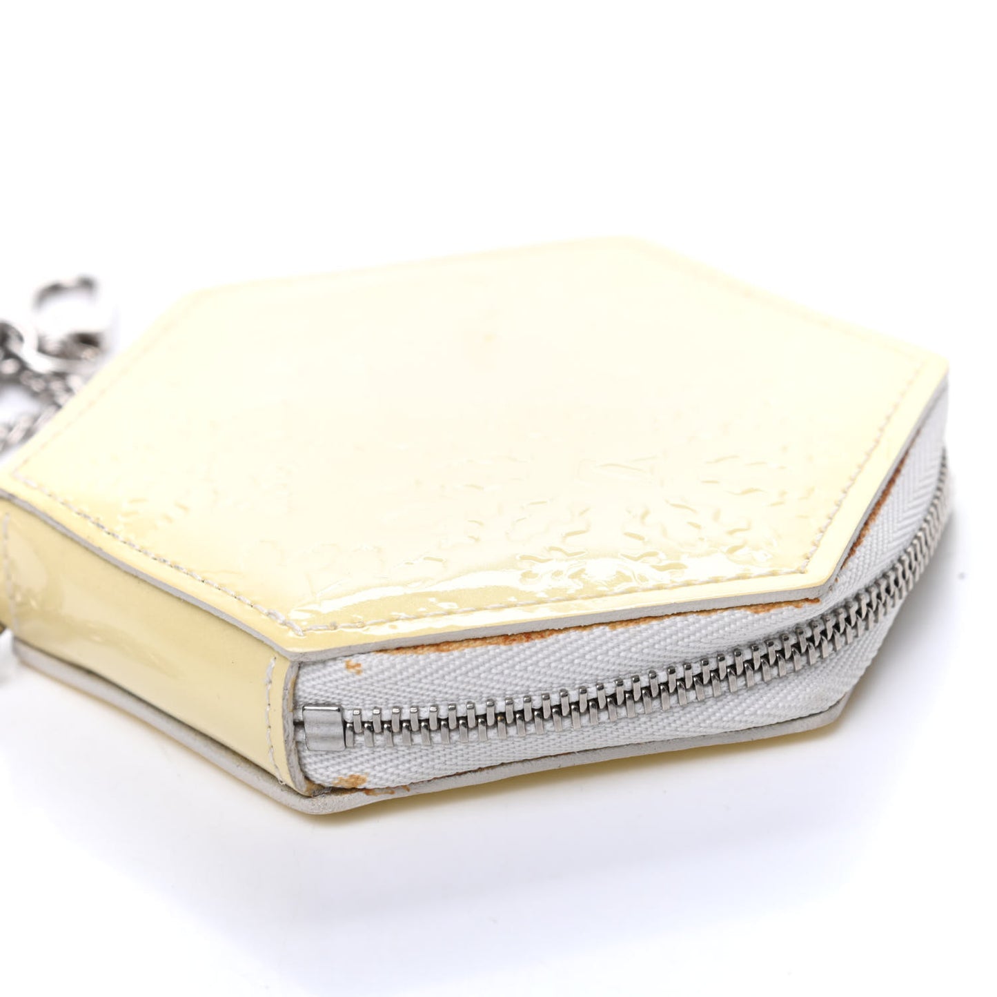 Vernis Folcon Snowflake Coin Purse MM Blanc Corail