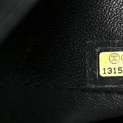 Chanel Caviar Quilted Jumbo Single Flap Black 8 of 11