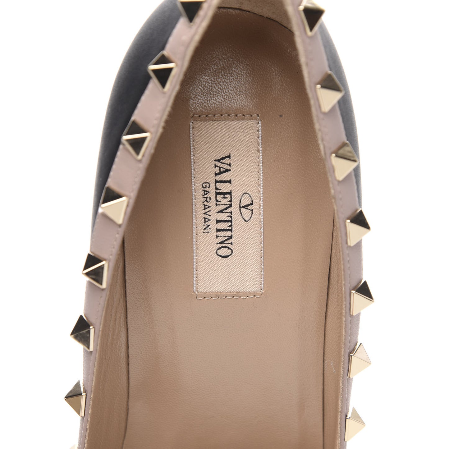 Nappa Rockstud 100mm Pumps 40.5 Black Poudre