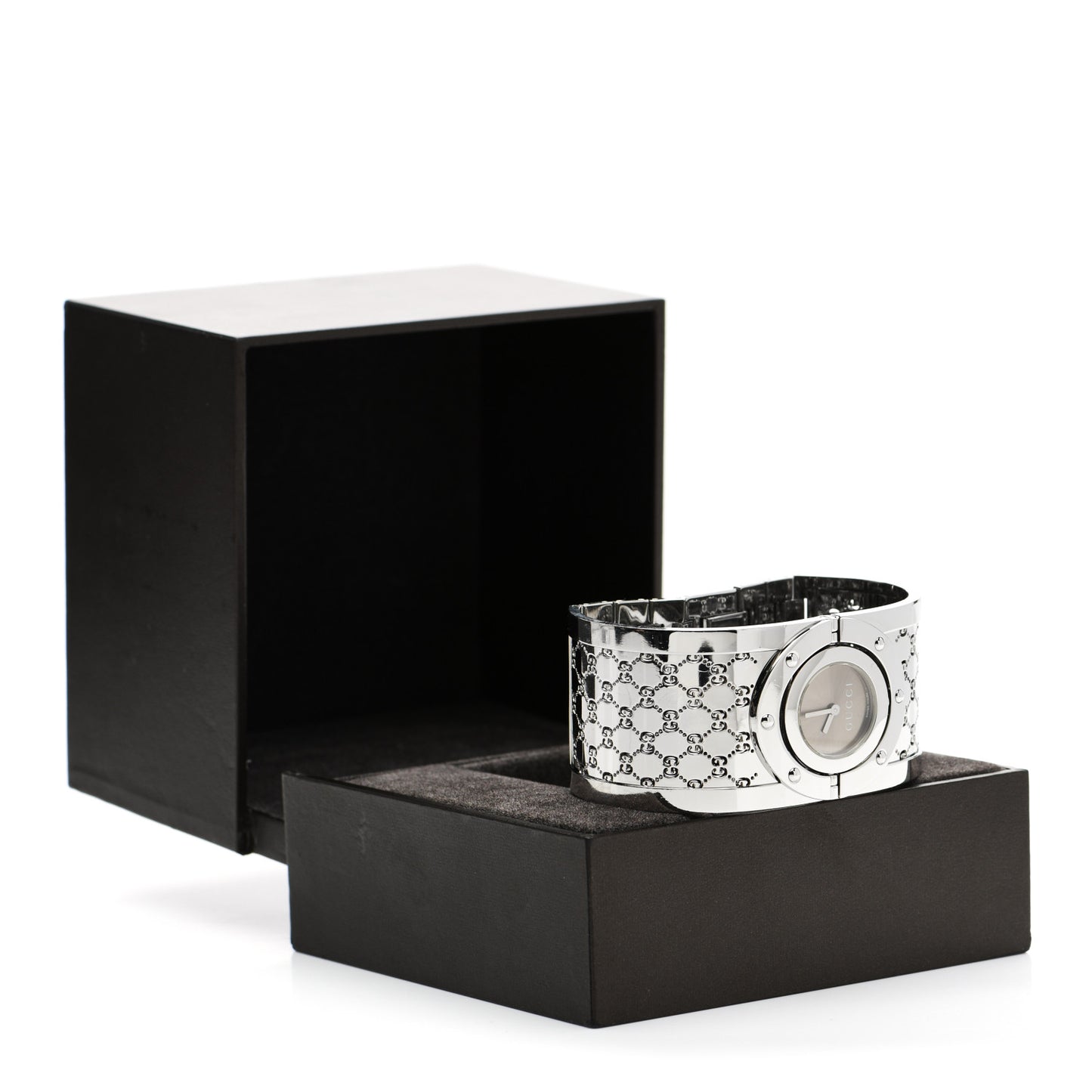 Stainless Steel 33mm Twirl Quartz Watch Brown