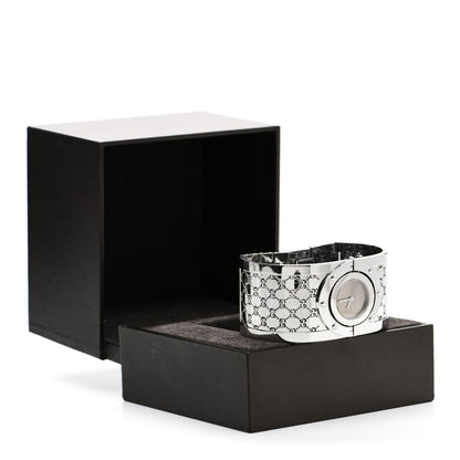Gucci Stainless Steel 33mm Twirl Quartz Watch Brown 5 of 5