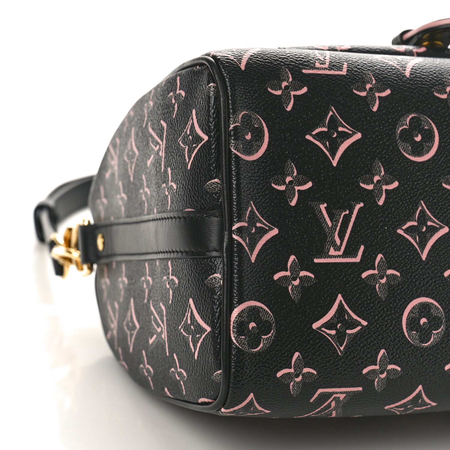 Louis Vuitton Monogram Fall for You Speedy Bandouliere 25 Black 8 of 9