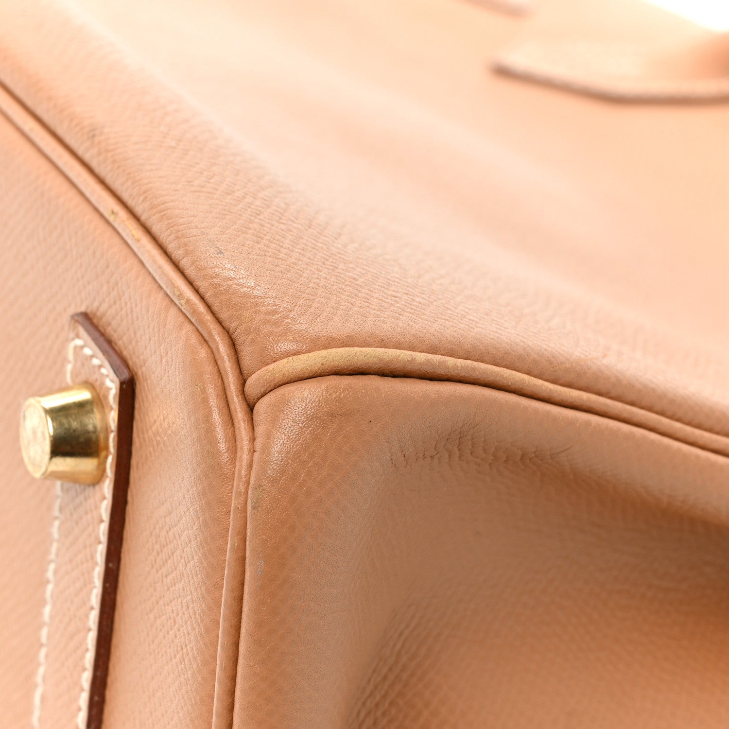 Hermes Courchevel Birkin 30 Gold 16 of 17