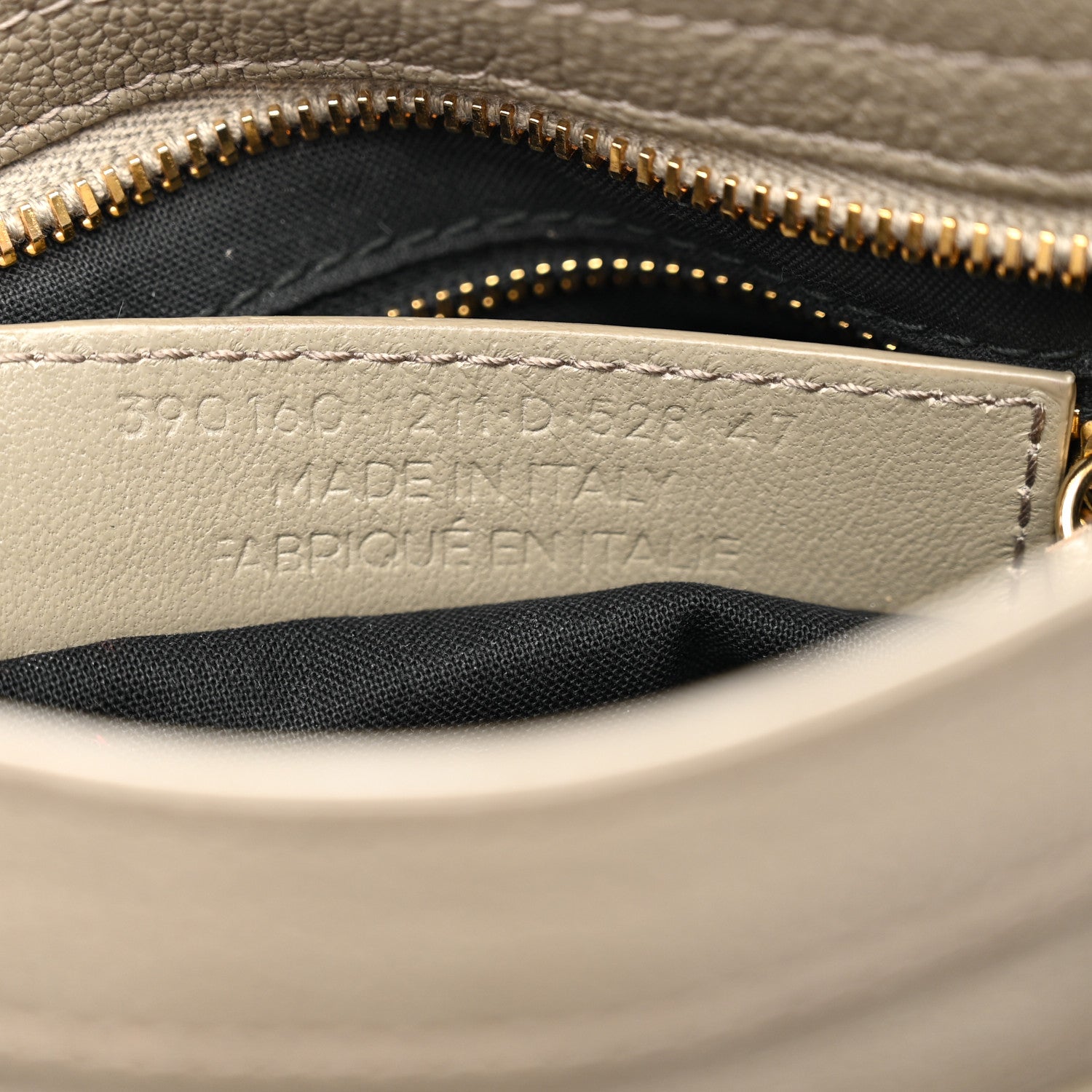 Balenciaga Chevre Gold Metallic Edge Hardware Mini City Gris Taupe 7 of 11