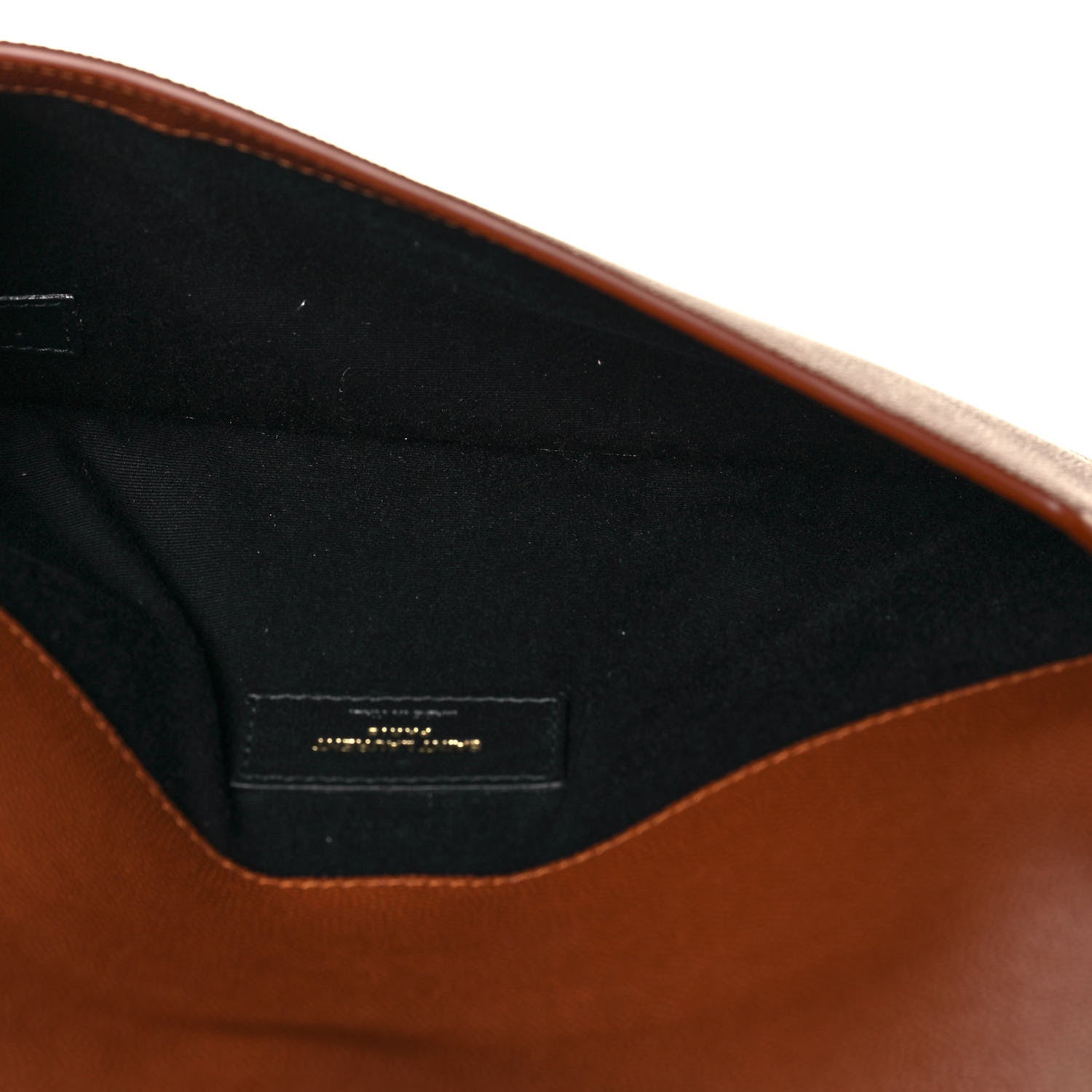 Saint Laurent Grain De Poudre Uptown Pouch Brick 5 of 12