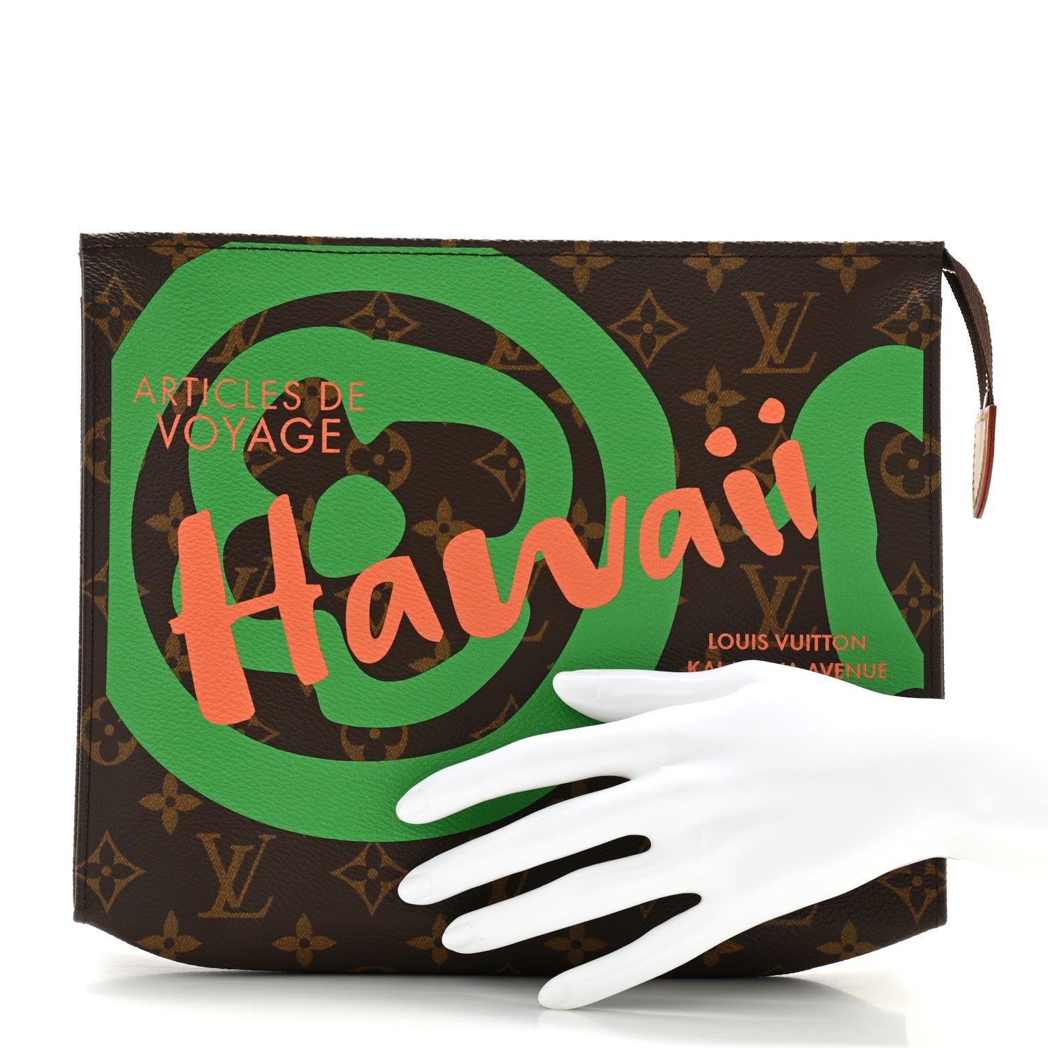 Louis Vuitton Monogram Tahitienne Hawaii Toiletry Pouch 26 2 of 6