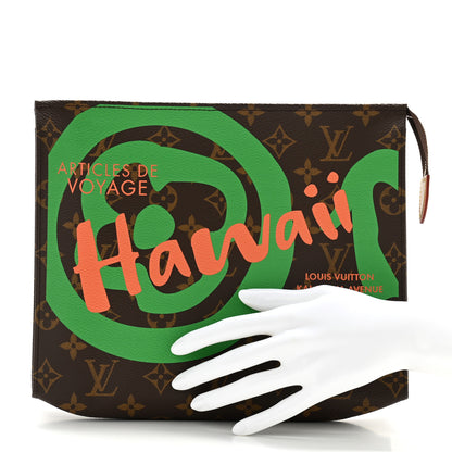 Louis Vuitton Monogram Tahitienne Hawaii Toiletry Pouch 26 2 of 6