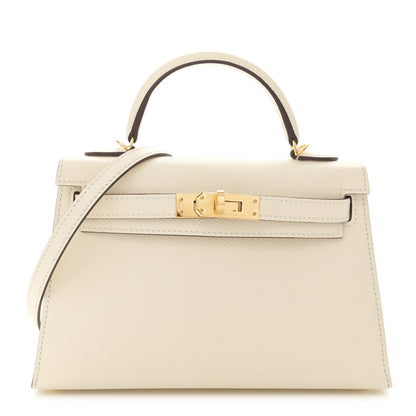 Hermes Epsom Mini Kelly Sellier 20 Nata 1 of 11