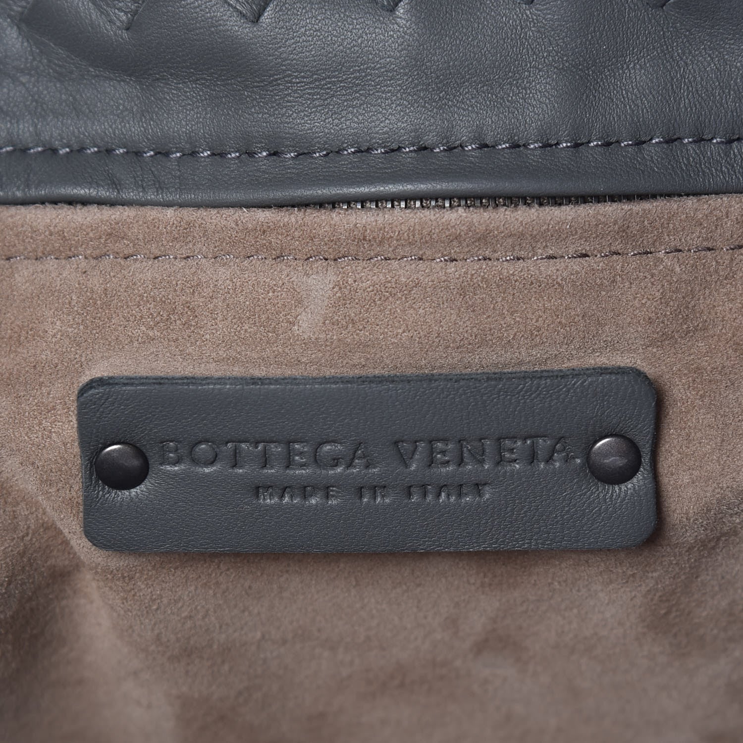 Bottega Veneta Nappa Intrecciato Garda Bag Grey 8 of 10