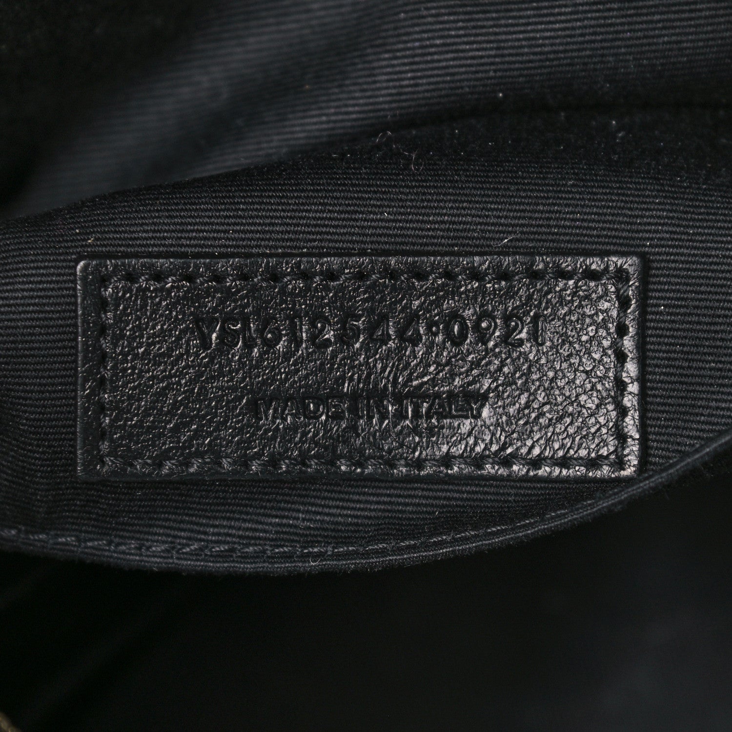 Saint Laurent Tweed Calfskin Monogram Lou Camera Bag Black 7 of 13