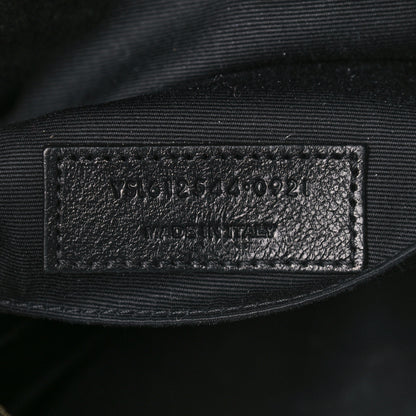 Saint Laurent Tweed Calfskin Monogram Lou Camera Bag Black 7 of 13