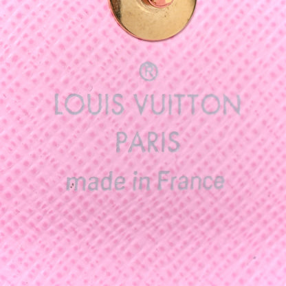 Louis Vuitton Monogram Multicolor Multicles 4 Key Holder White Litchi 6 of 7