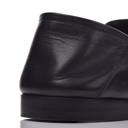 Louis Vuitton Calfskin Monogram Studded Loafers 39 Black 9 of 12