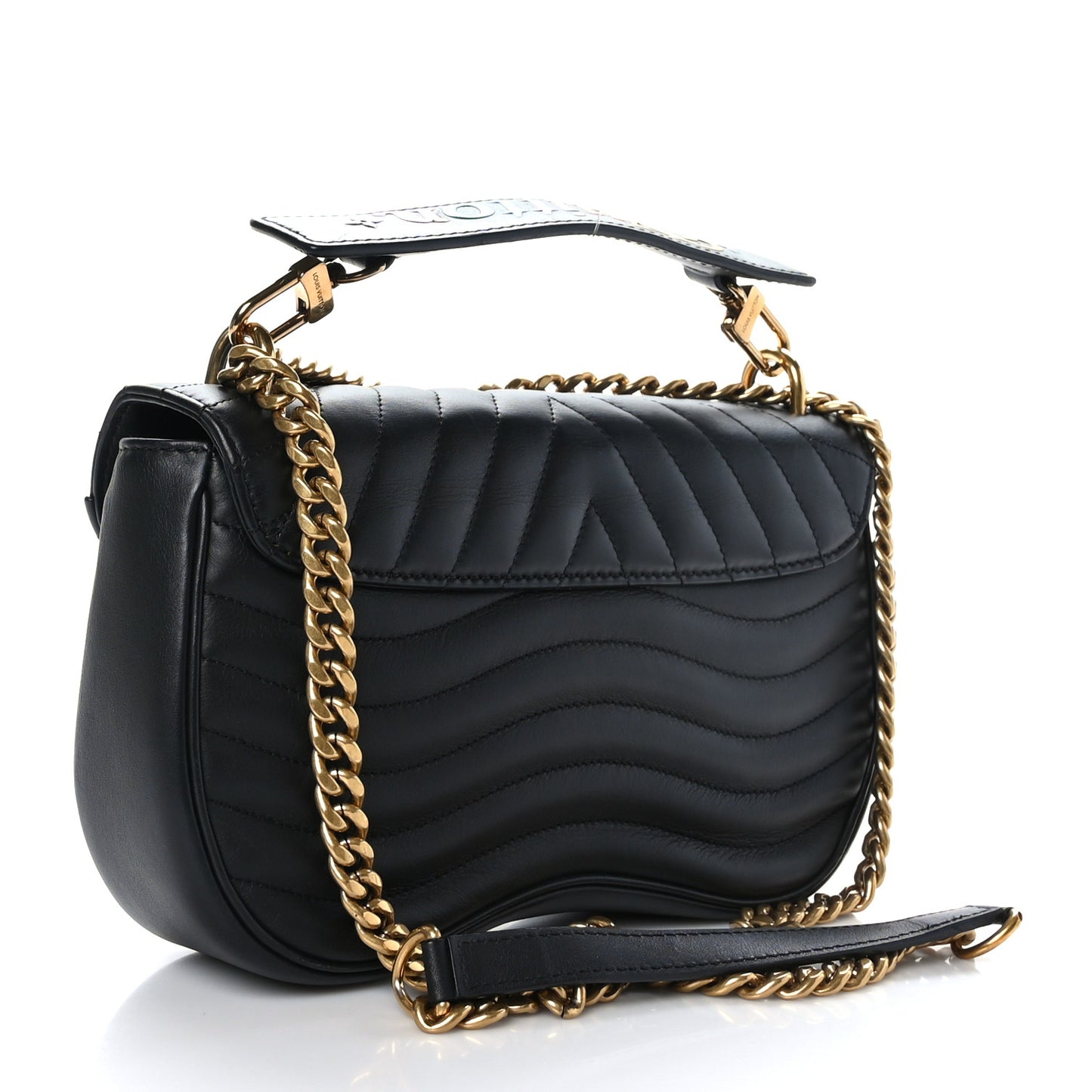 Calfskin New Wave Chain MM Black