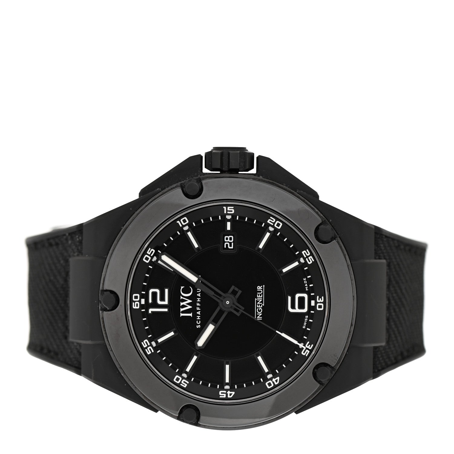 IWC Ceramic Rubber 46mm Ingenieur AMG Black Series Automatic Watch Black IW322503 2 of 4