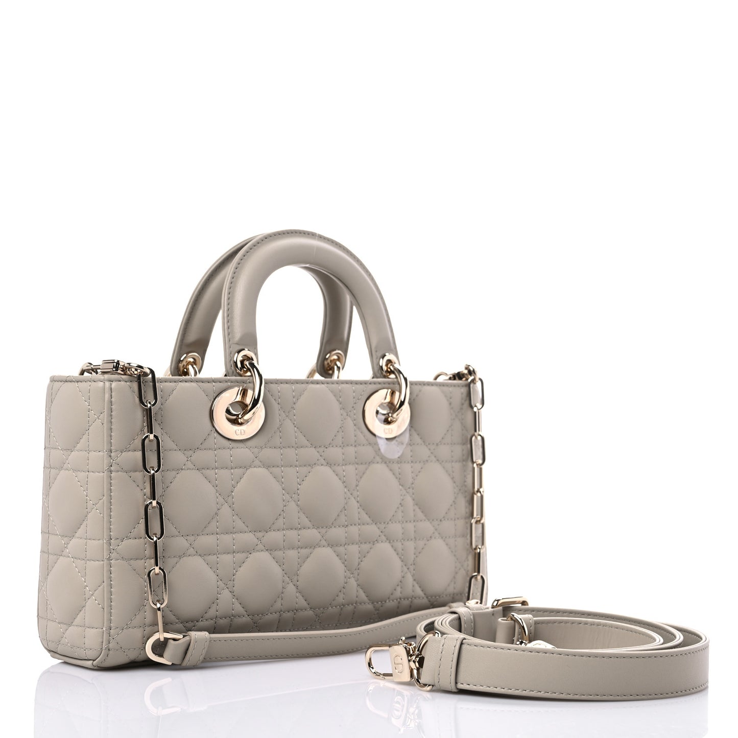 Lambskin Cannage Lady D-Joy Sable
