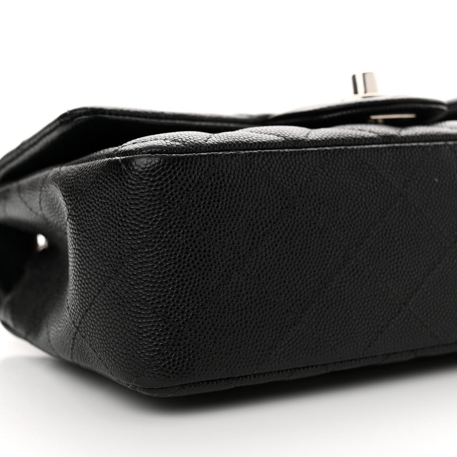 Chanel Caviar Quilted Mini Rectangular Flap Black 9 of 12