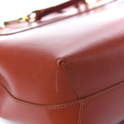 Mansur Gavriel Calfskin Mini Lady Bag Brandy Cleo 7 of 14