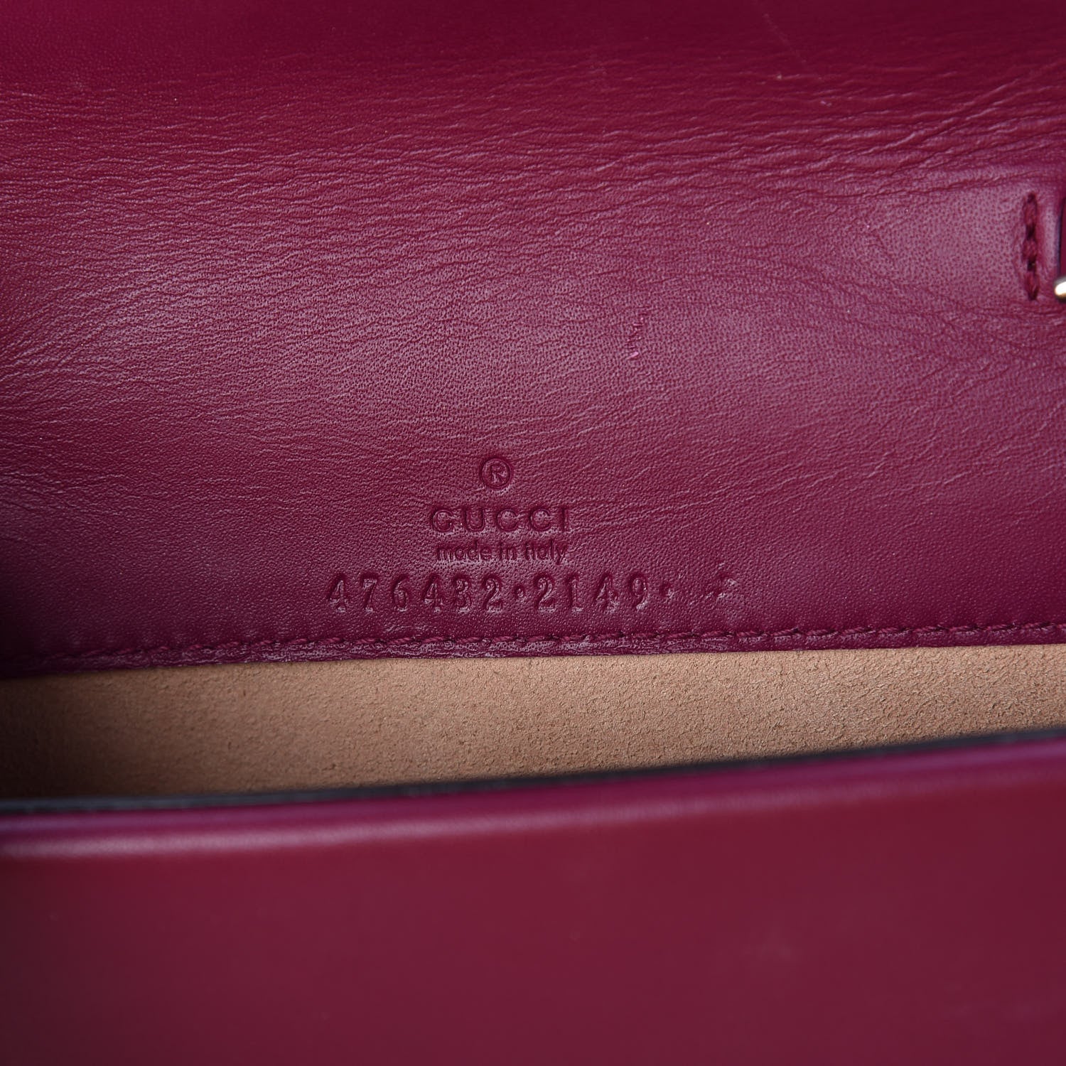Gucci Velvet Super Mini Dionysus Shoulder Bag Fuchsia Violet Cyclamen 6 of 8