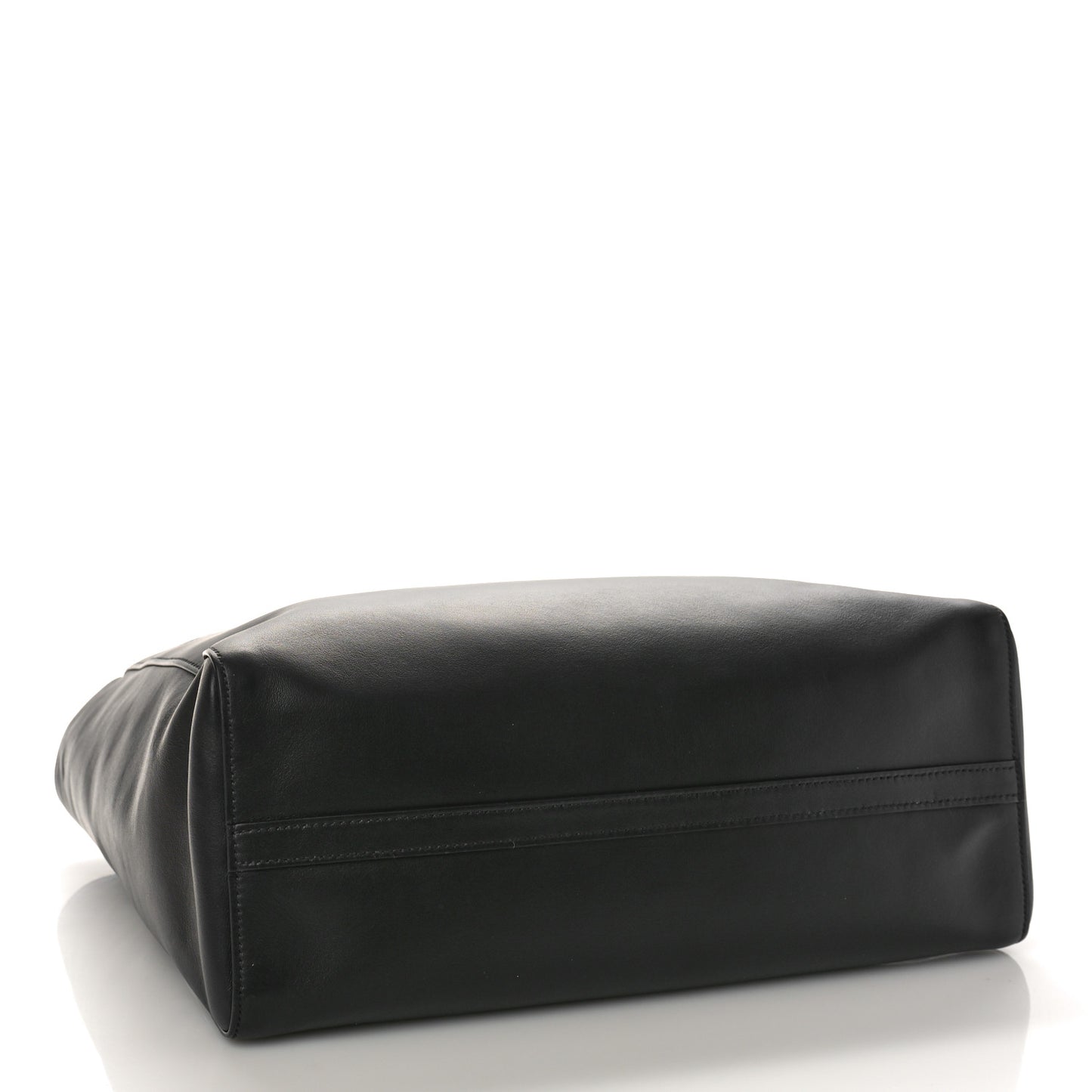 City Calf Tote Black