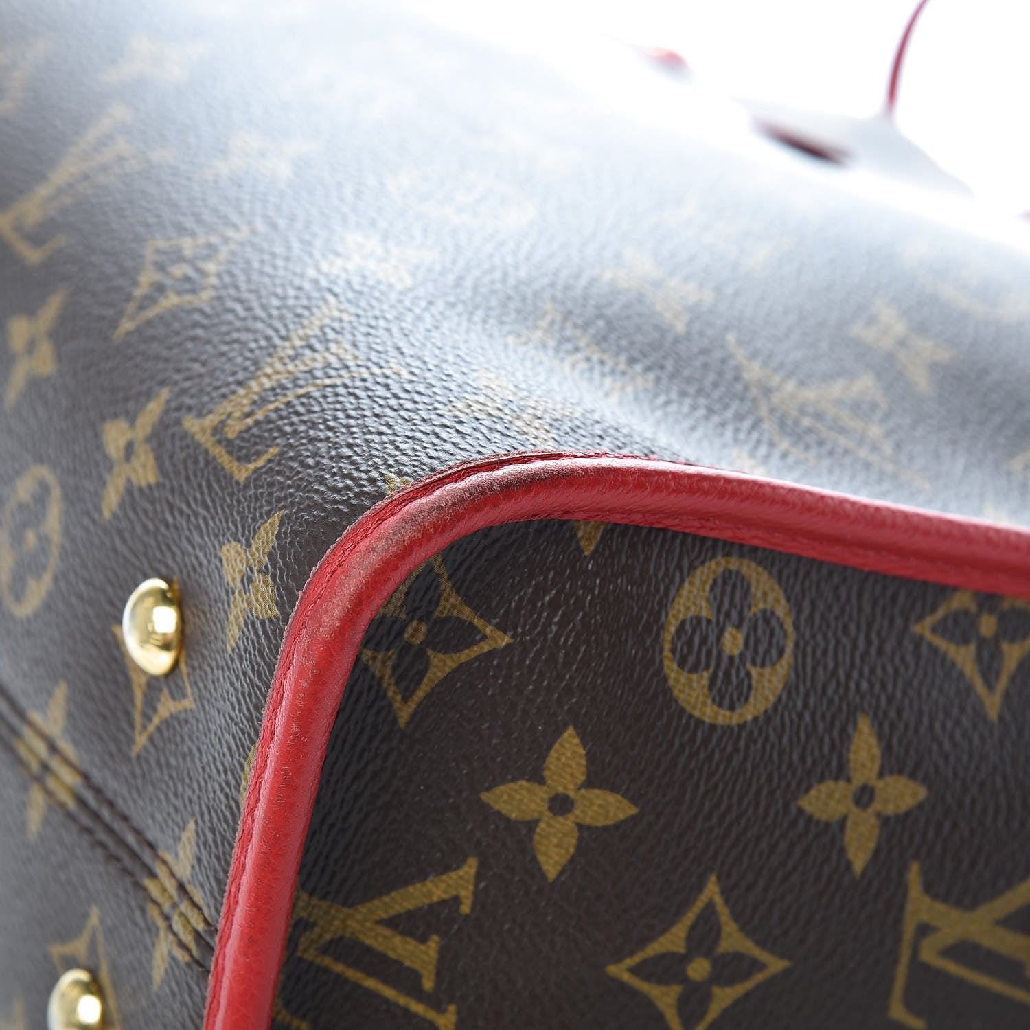 Louis Vuitton Monogram Popincourt PM Red 6 of 12