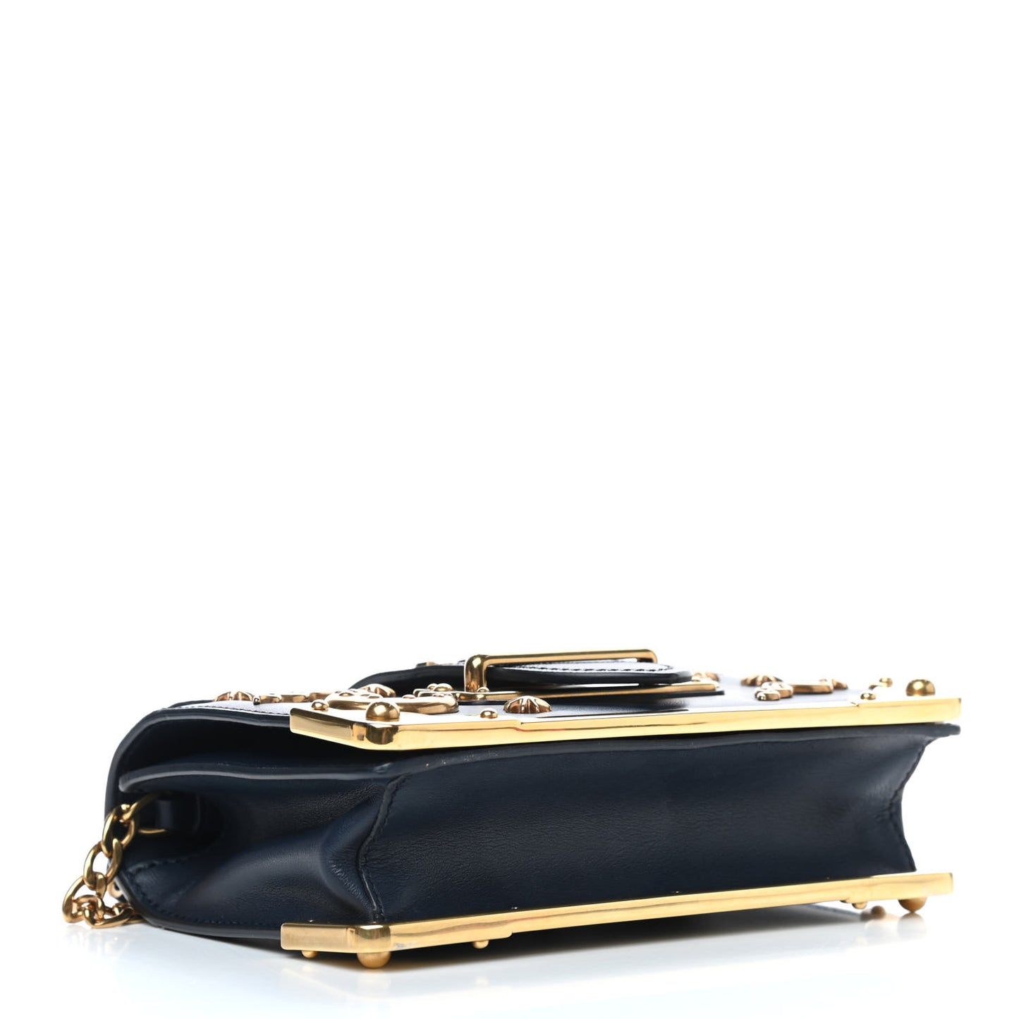 City Calf Saffiano Astrology Cahier Bag Black