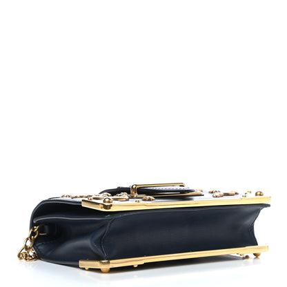 Prada City Calf Saffiano Astrology Cahier Bag Black 4 of 8