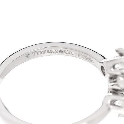 Tiffany Platinum Diamond Schlumberger Lynn Ring 49 4.75 6 of 7