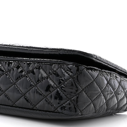 Chanel Vinyl Medium Rock and Chain Flap Black 10 of 11