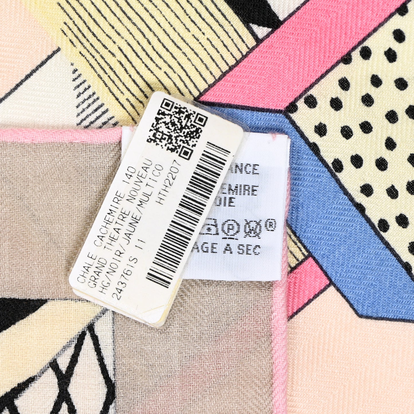 Cashmere Silk Grand Theatre Nouveau Shawl 140
