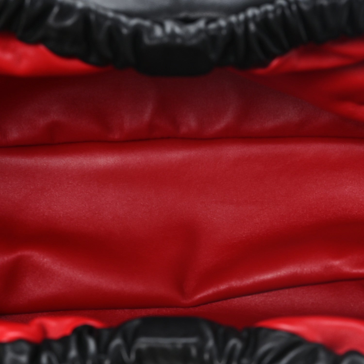Mansur Gavriel Lambskin Cloud Clutch Black Flamma 5 of 9