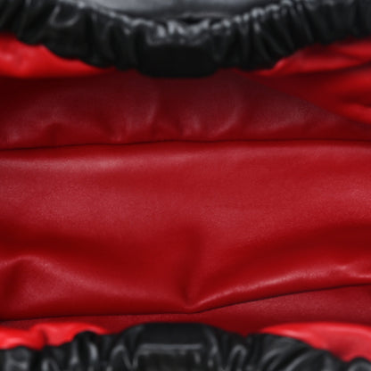Mansur Gavriel Lambskin Cloud Clutch Black Flamma 5 of 9