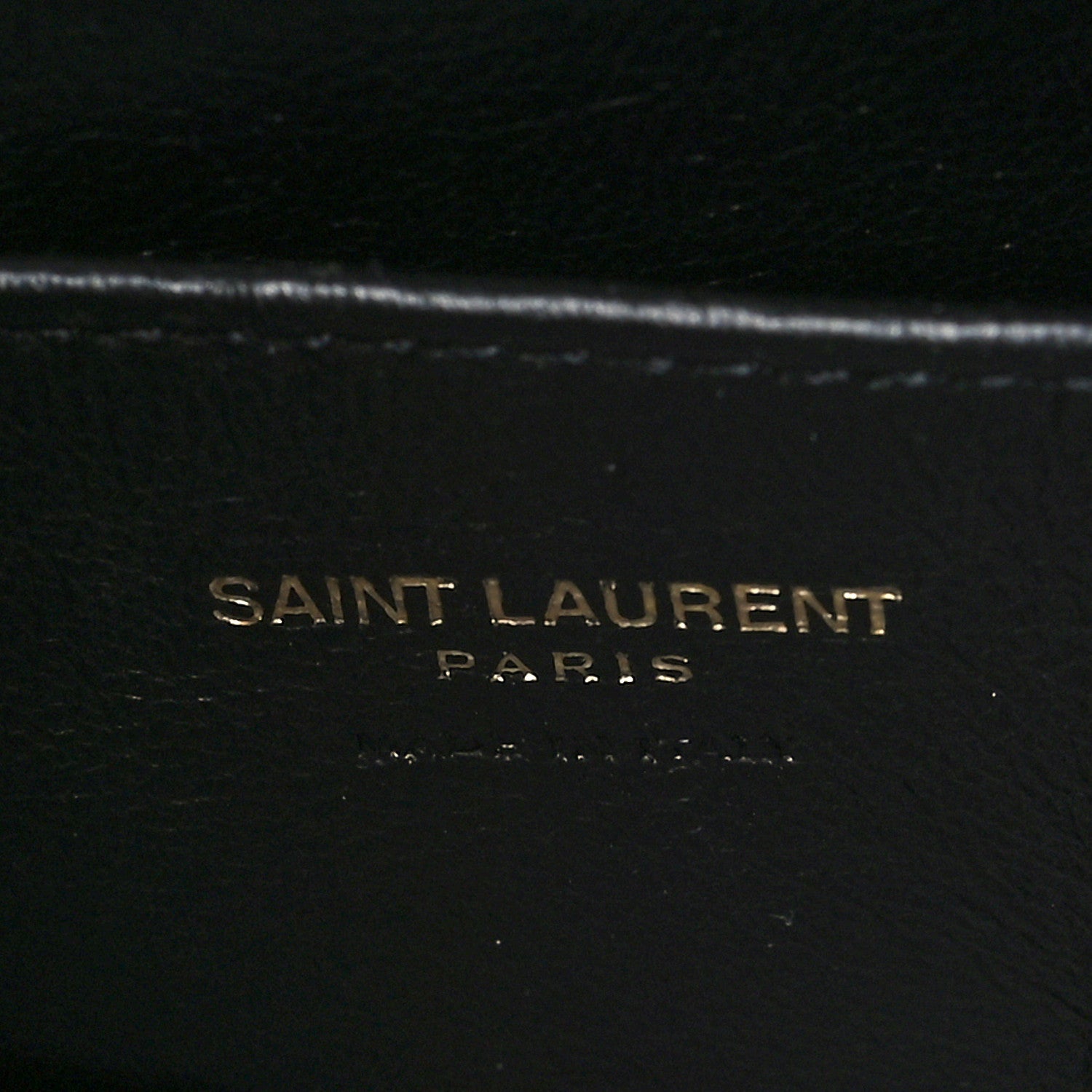 Saint Laurent Calfskin Monogram Baby Cabas Black 6 of 9