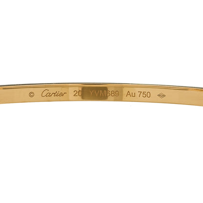 Cartier 18K Yellow Gold Small LOVE Bracelet 20 3 of 9