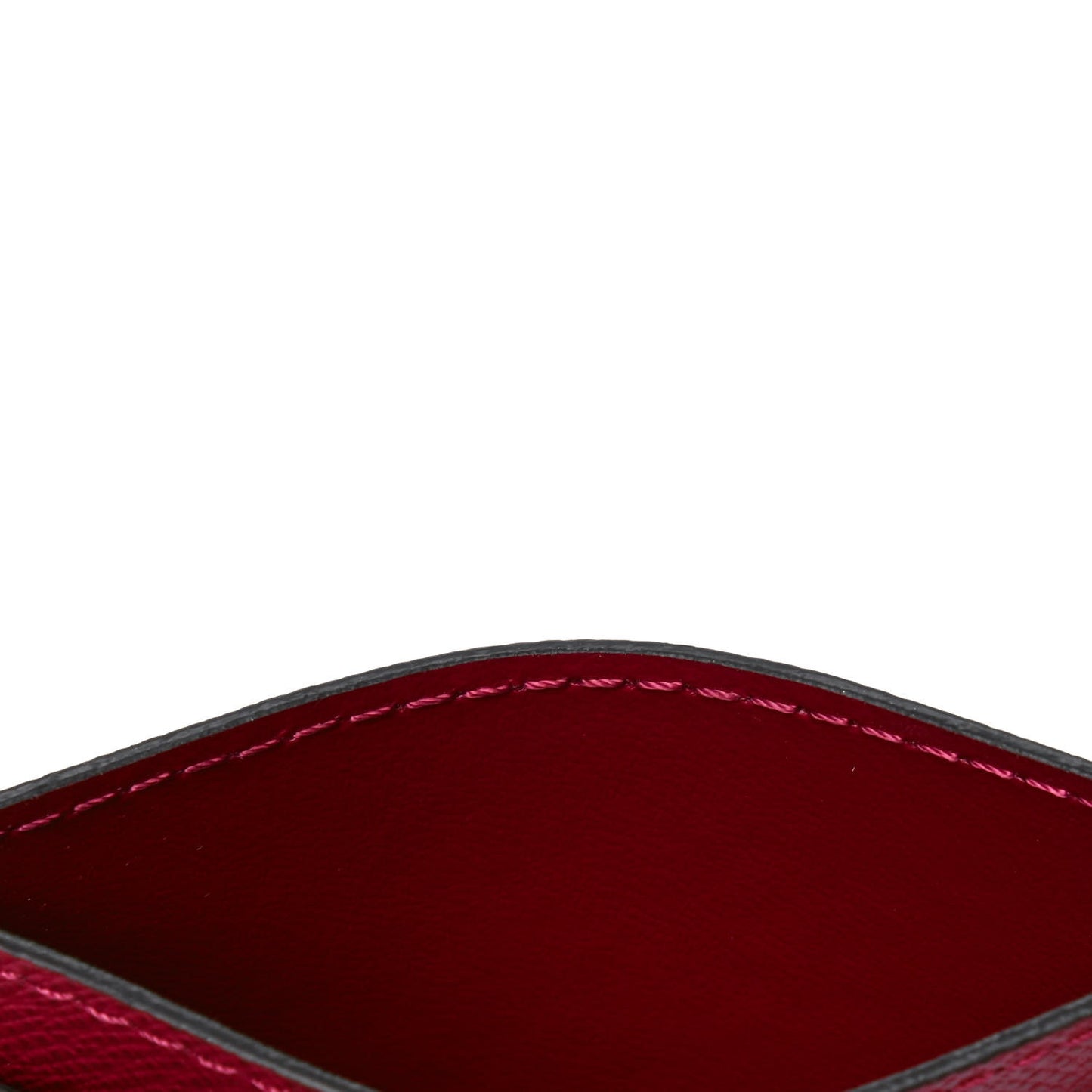 Calfskin Jeanne Wallet Card Holder Insert Fuchsia