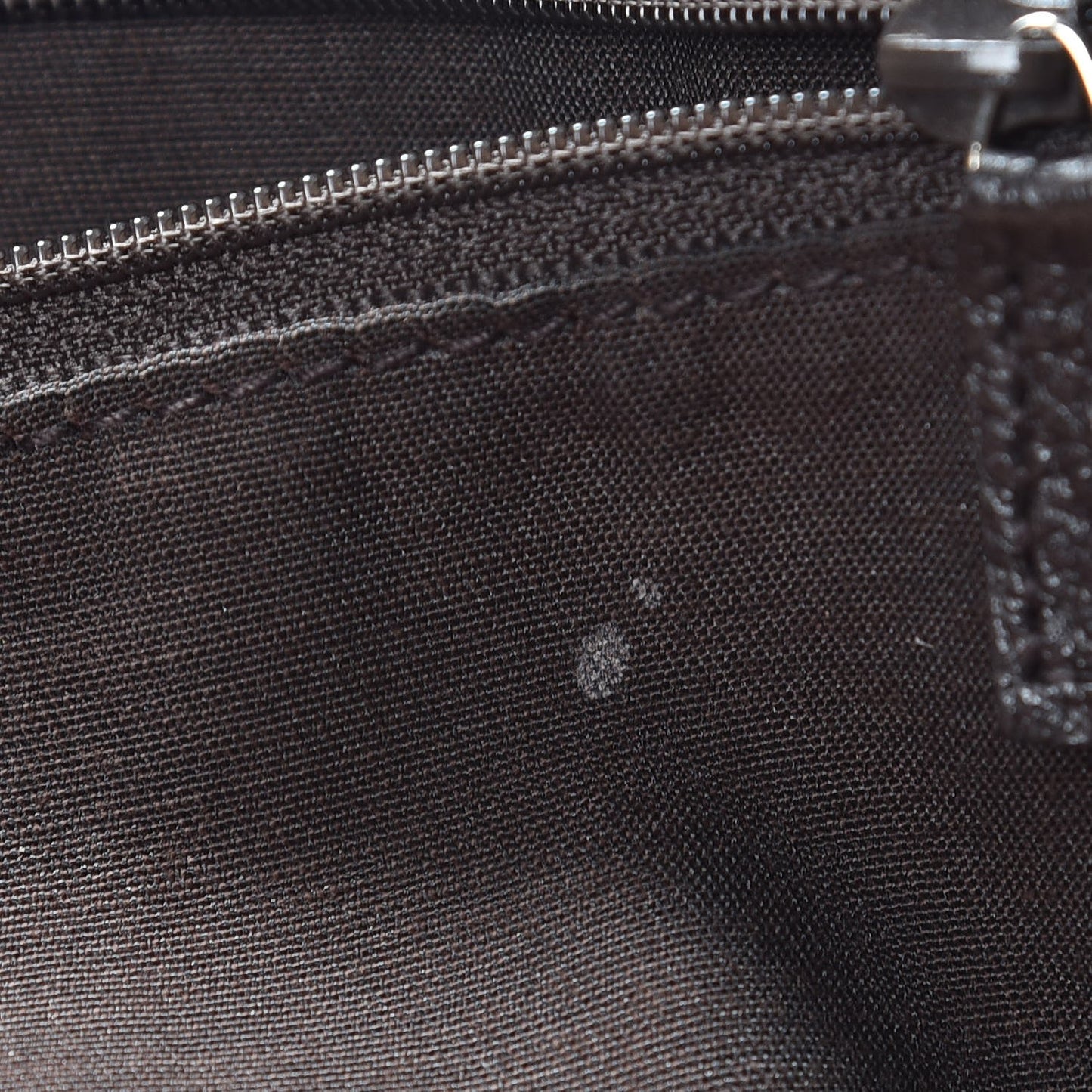 Monogram Medium Tote Dark Brown