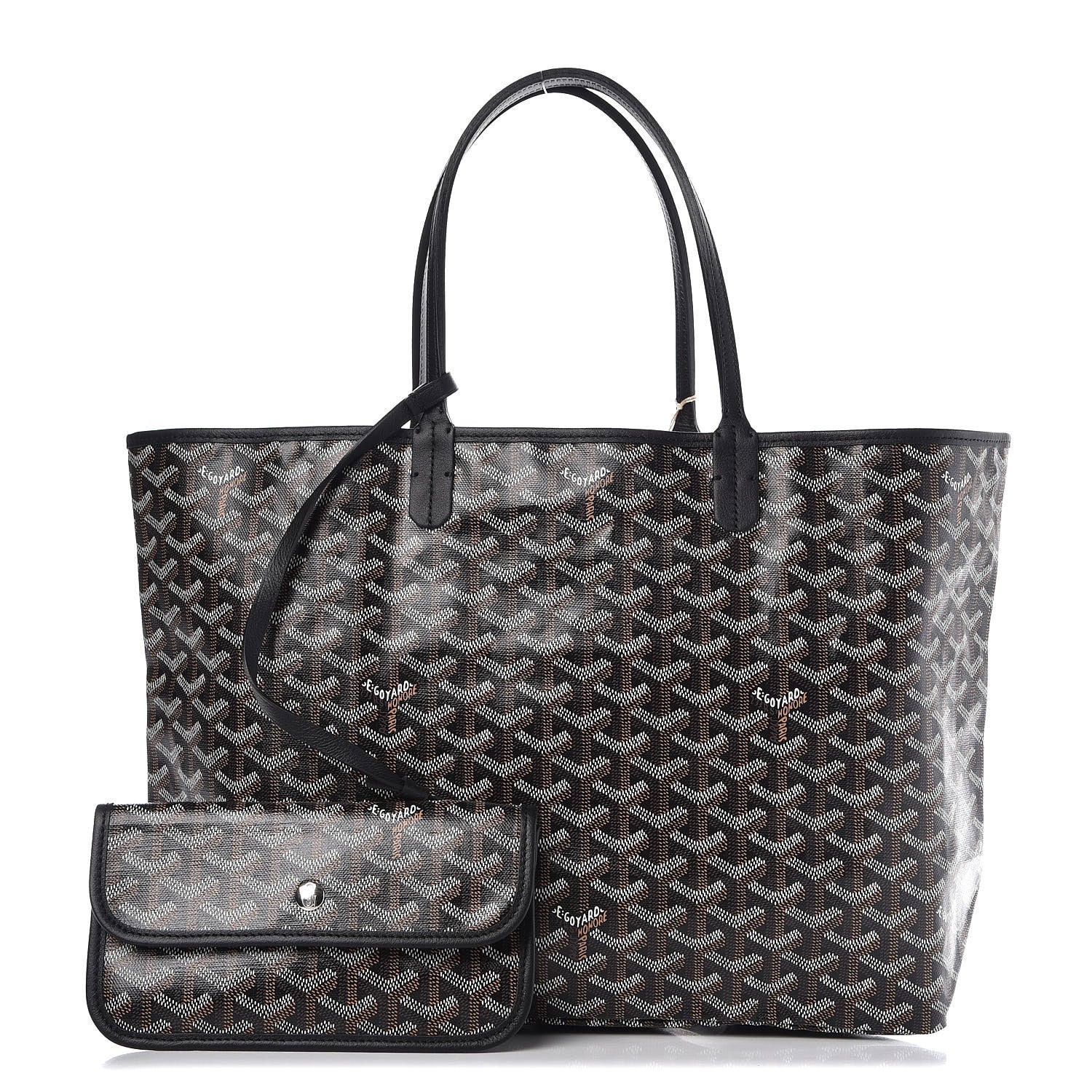 Goyard Goyardine Saint Louis PM Black 1 of 9