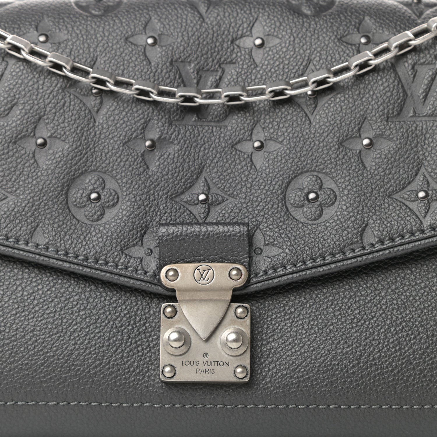 Louis Vuitton Empreinte Studded Saint-Germain PM Platine 9 of 9