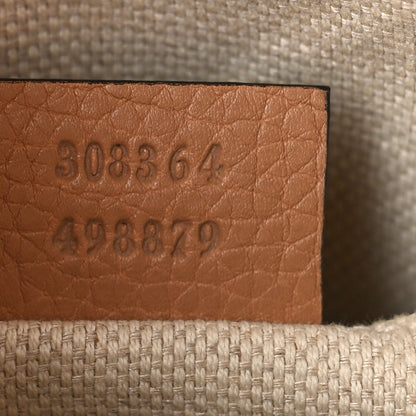 Gucci Pebbled Calfskin Small Soho Disco Bag Camelia 7 of 9