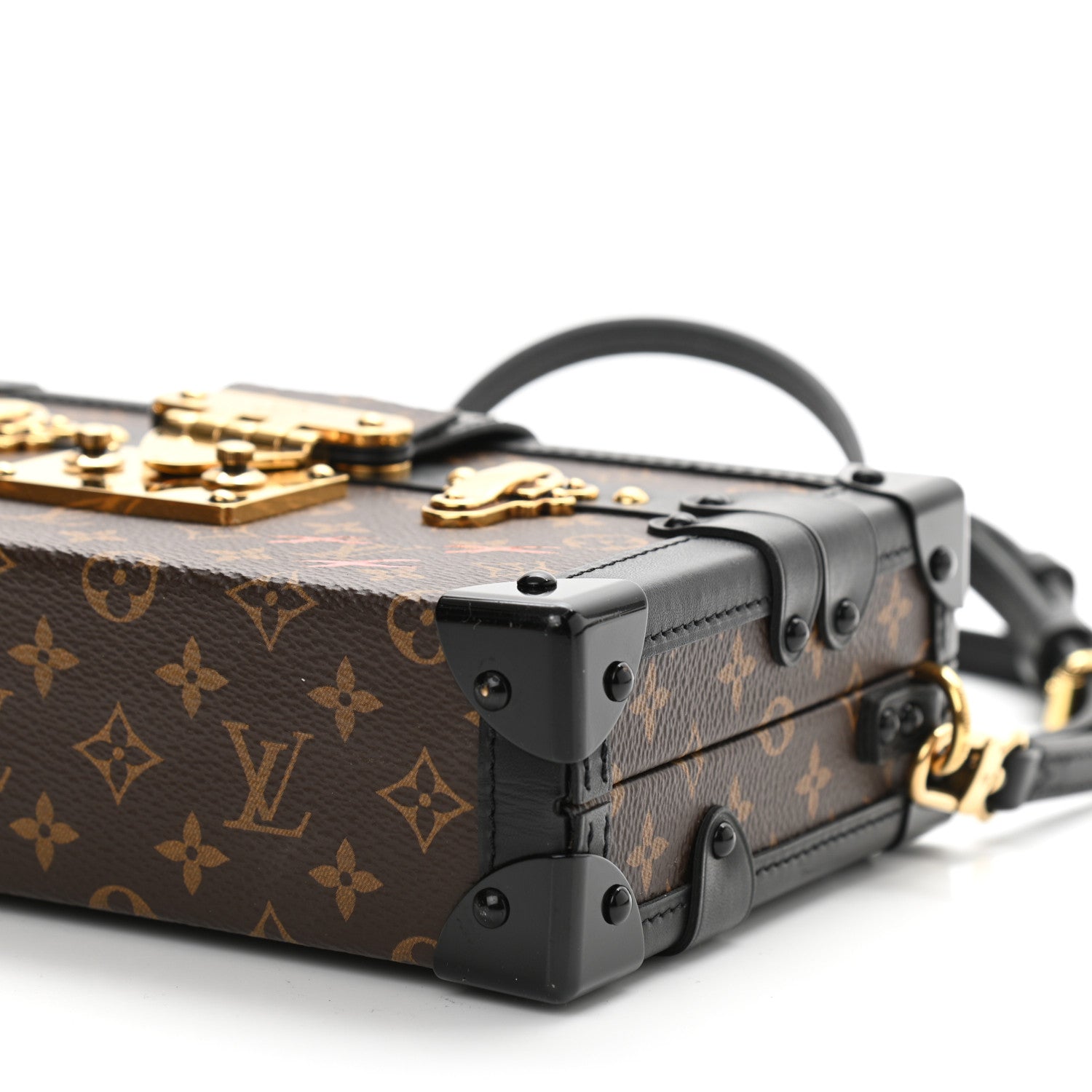 Louis Vuitton Monogram Petite Malle Black 9 of 9