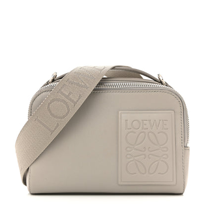 Loewe Satin Calfskin Mini Camera Bag Shell Grey 1 of 13