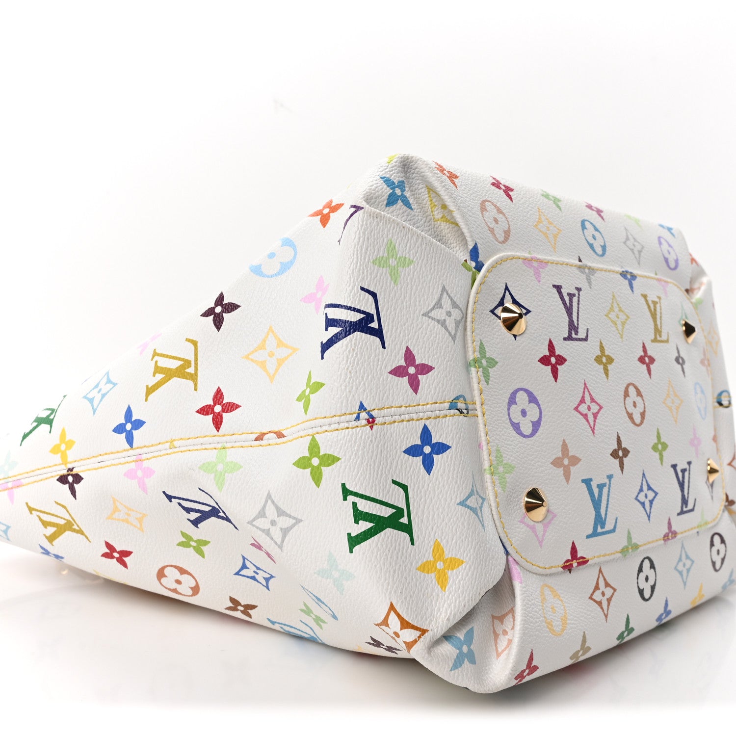 Louis Vuitton Monogram Multicolor Annie GM White 9 of 10