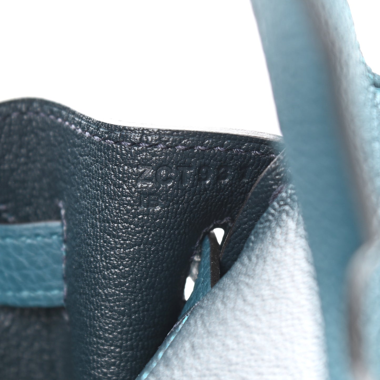 Togo Verso Birkin 25 Vert Bosphore Bleu Ocean