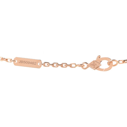 Van Cleef & Arpels 18K Rose Gold Gray Mother of Pearl Magic Alhambra Long Necklace 5 of 7