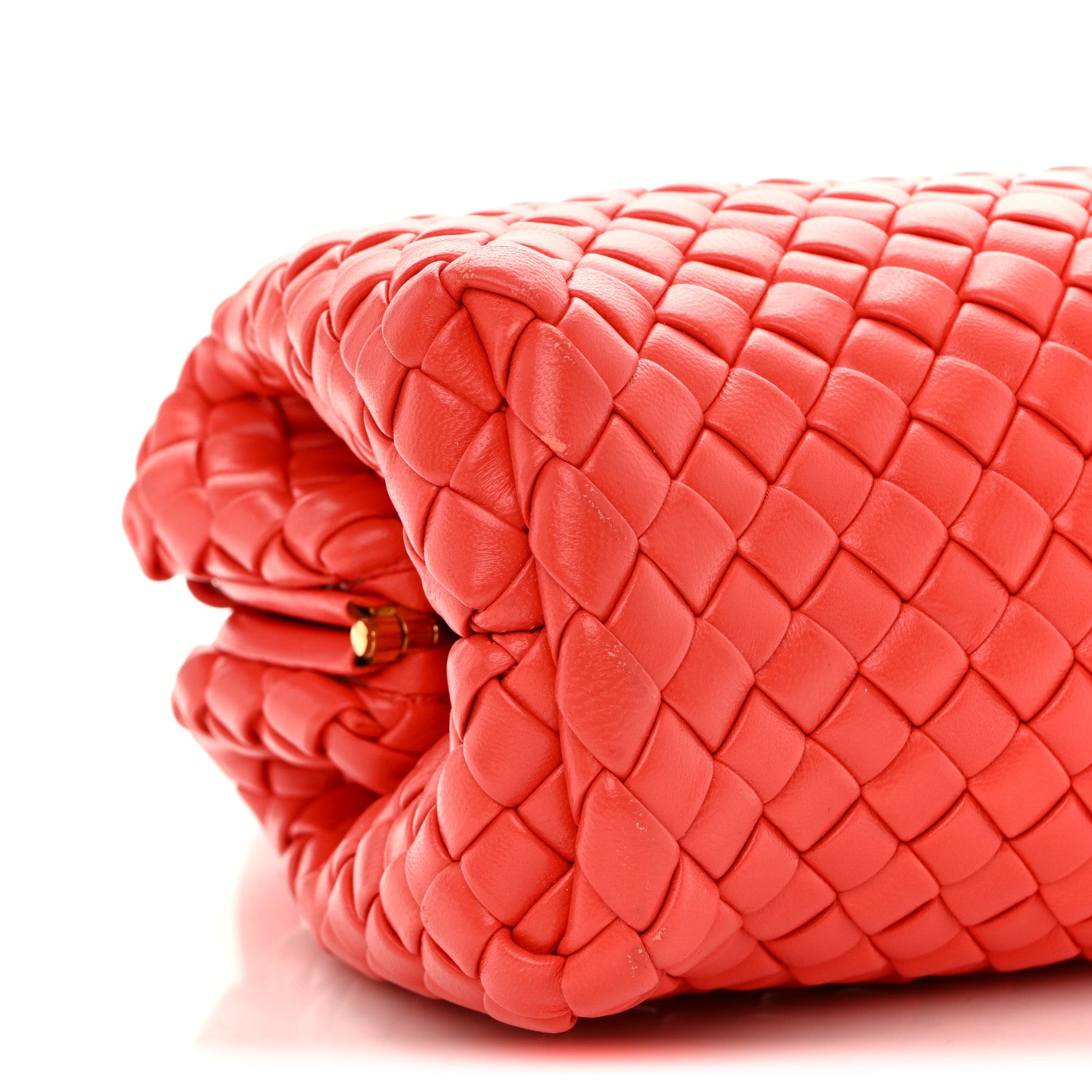 Bottega Veneta Nappa Intreccio Mini Padded Handle Bag Sunburst 8 of 13