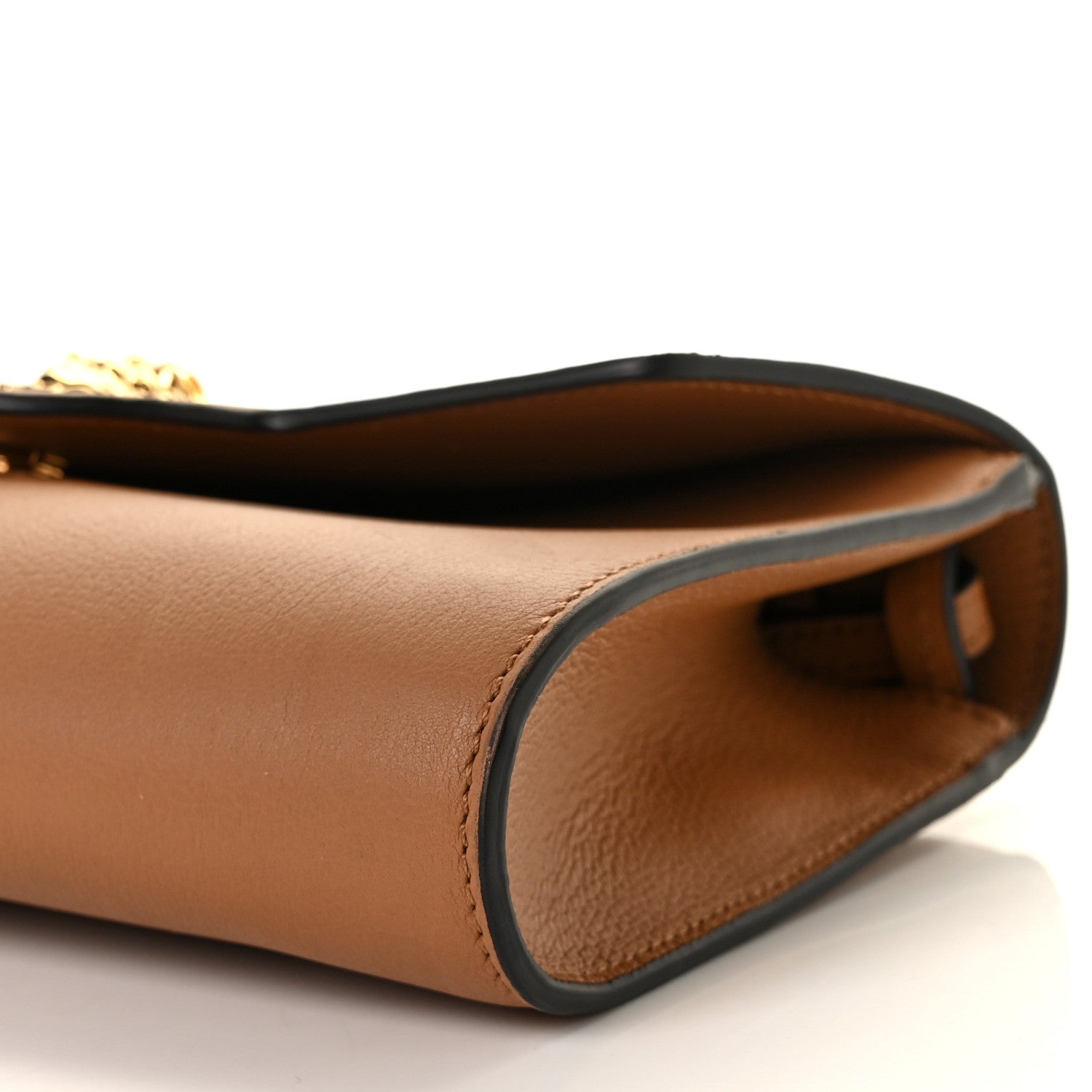 Versace Vitello Medusa Clutch Bag Brown 6 of 8