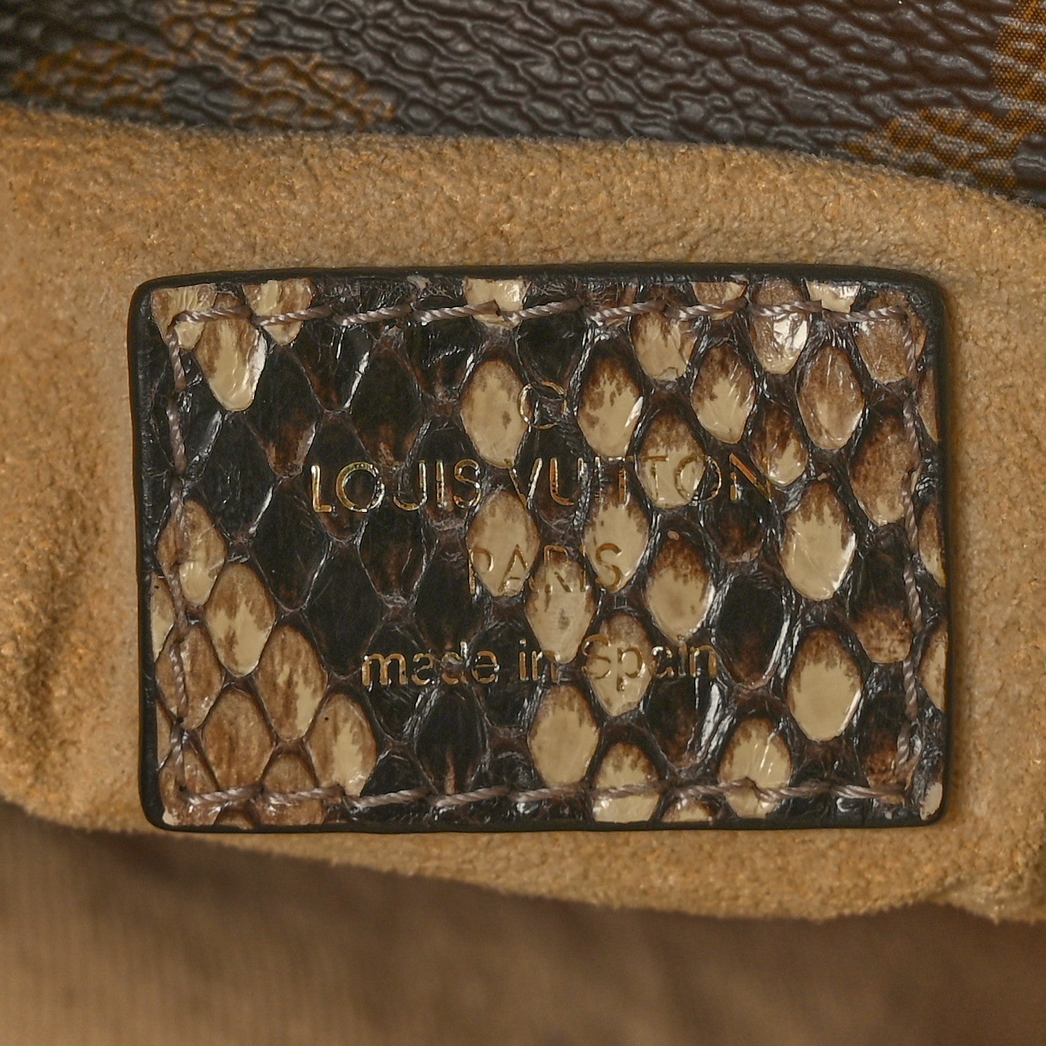 Louis Vuitton Snakeskin Monogram Artsy MM 6 of 8