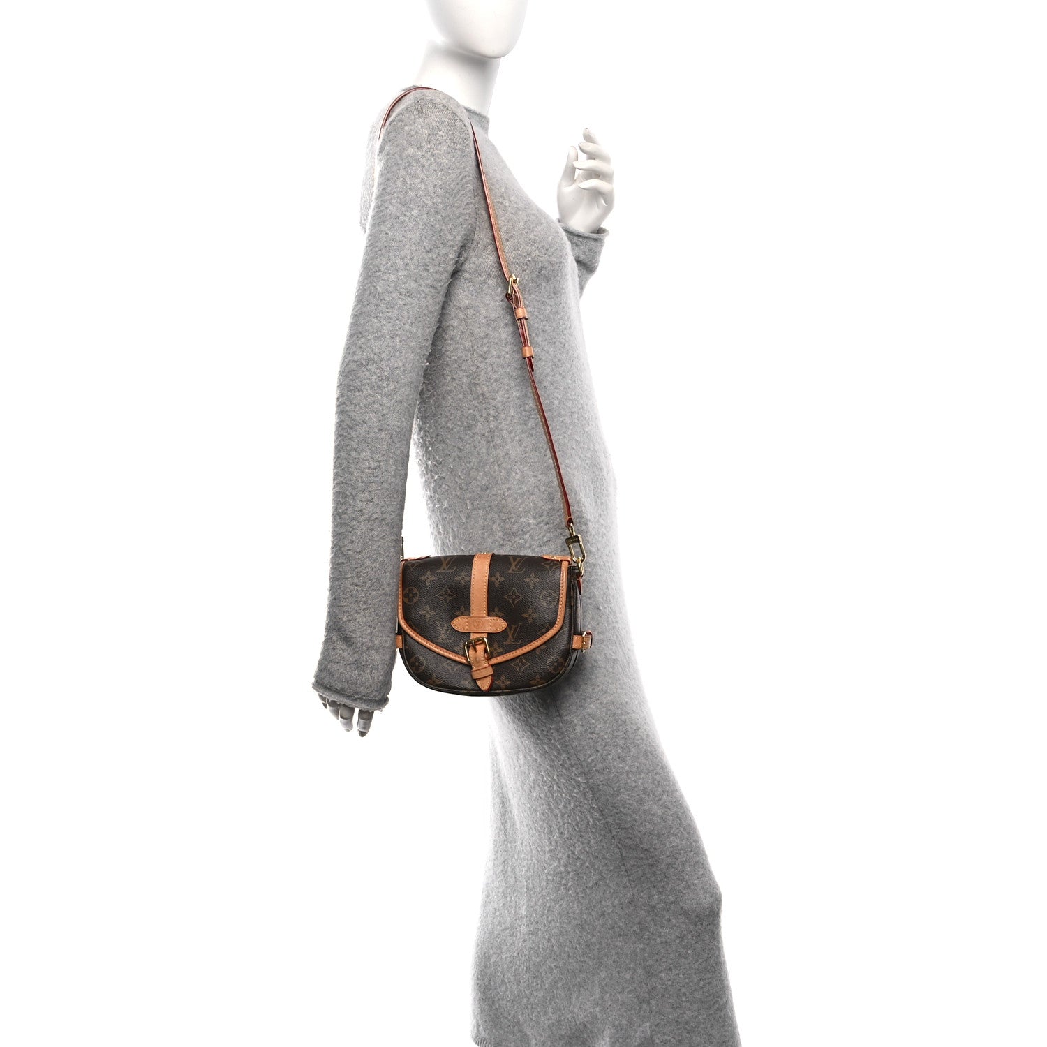Louis Vuitton Monogram Saumur BB 2 of 13