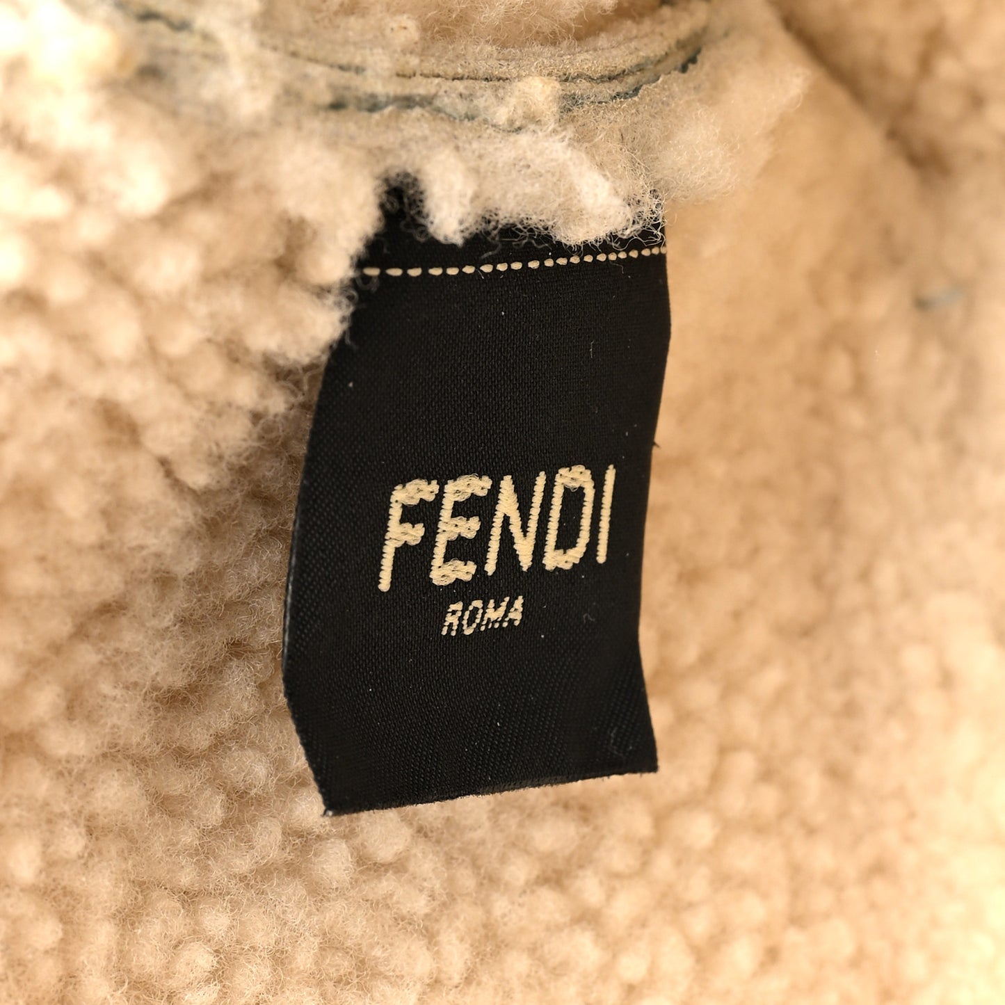 Metallic Lambskin Sheepskin Fur Re-Edition 2005-2006 Baguette Light Blue